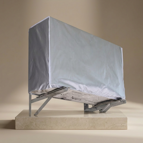 Waterproof AC Cover Grey Parachute Fabric